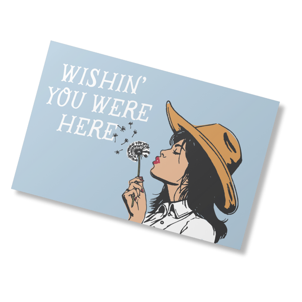 Wishin' You Were Here Postcard