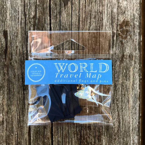 USA / World Travel Map | Refill Packs