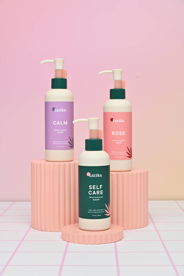 Rose Organic Essential Oils Hand and Body Wash