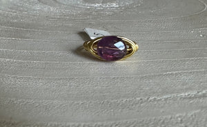 Dark amethyst ring  - 1