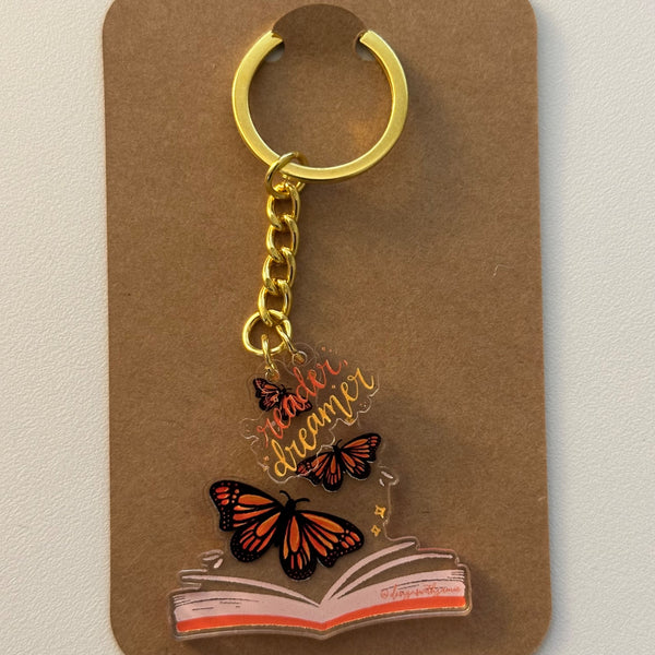 Reader, Dreamer Keychain - 2