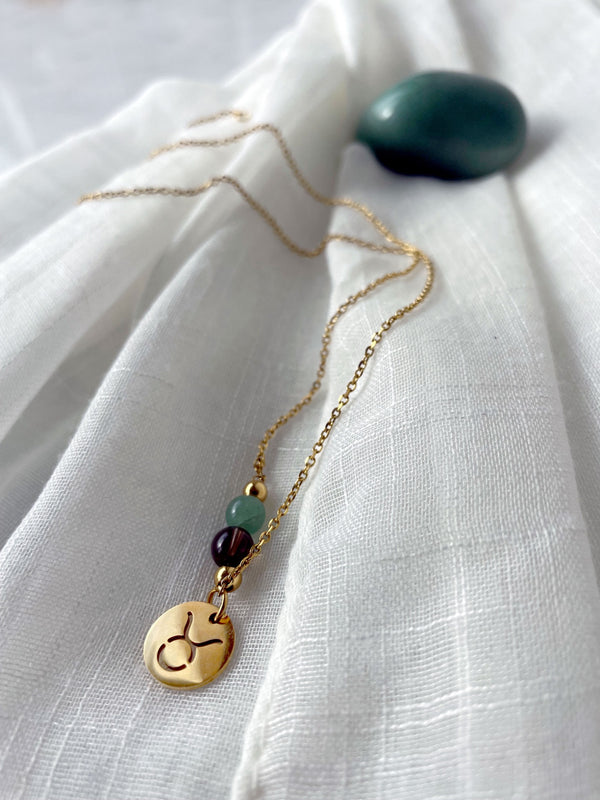 Zodiac Necklace Taurus - 1