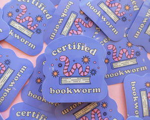 Certified Bookworm Sticker - 1