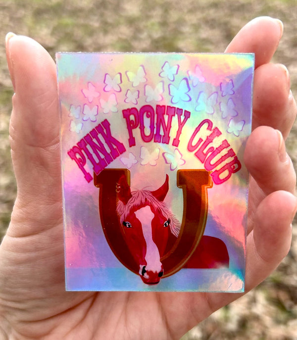 Pink Pony Club Sticker - 1
