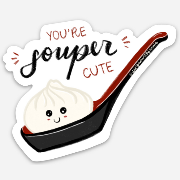 Souper Cute Sticker - 1