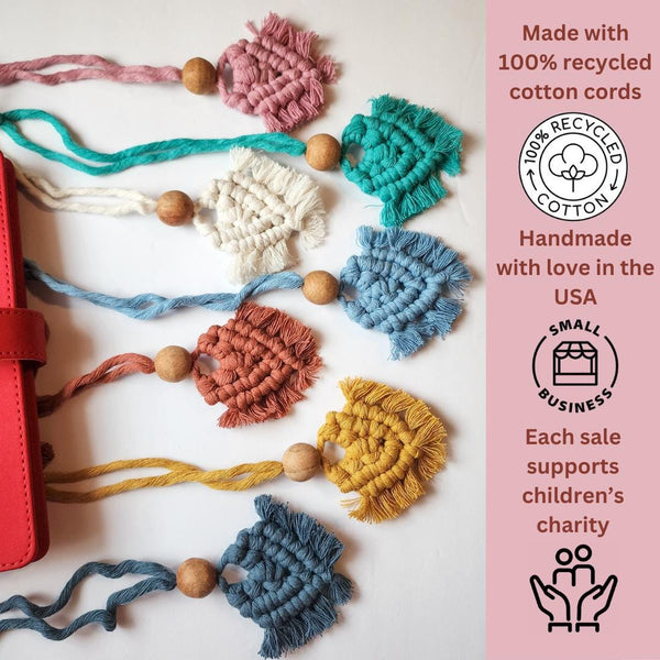 Handmade Bookmark with beads - 4