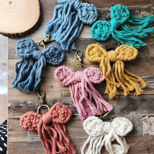 Handmade Bow keychains - 6