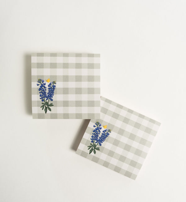 Bluebonnets and Butterfly Sticky Notes - 2