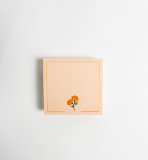 Marigold Flower Sticky Notes - 1