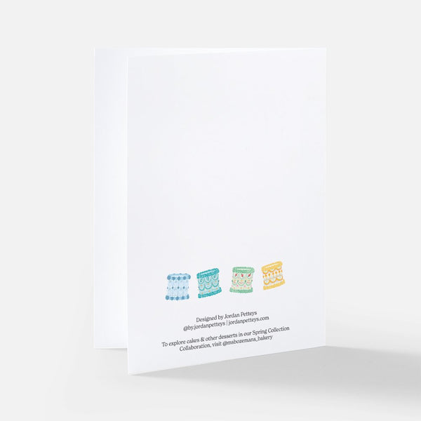 Vintage Cakes Greeting Card - 2