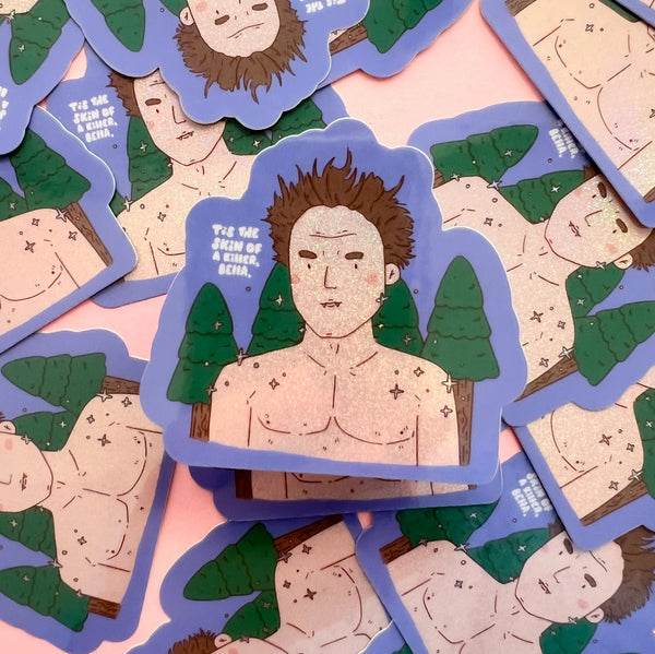 Skin of a Killer Vinyl Sticker