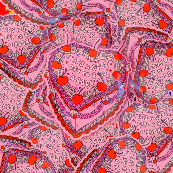 It's a Good Day To Read Vinyl Sticker