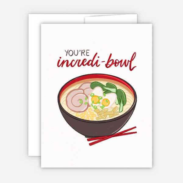 Incredi-BOWL Ramen Card