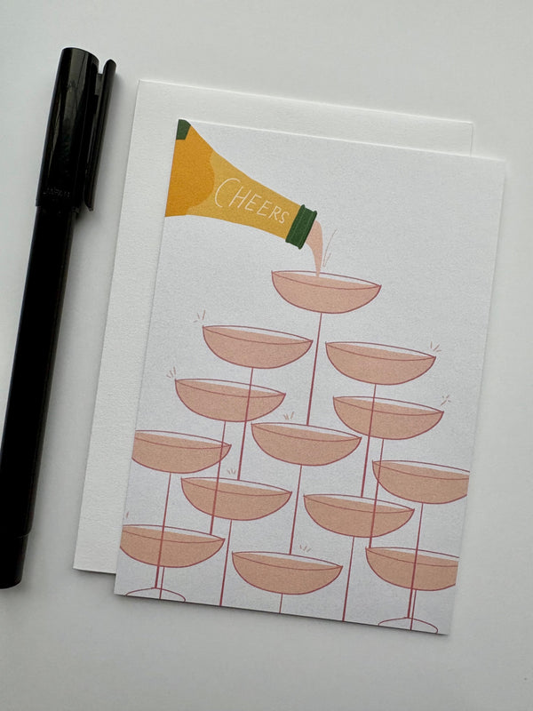 Pink Drinks Card