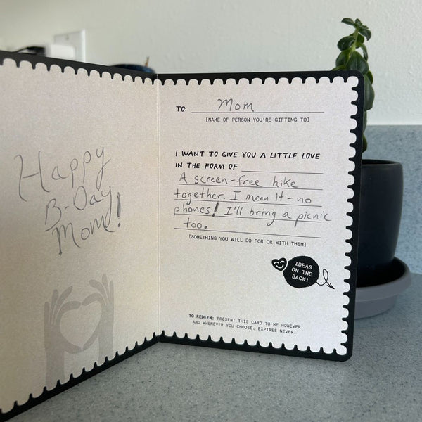 PresentCard™ Birth-Yay! Go Cray Balloon Fish Birthday Card