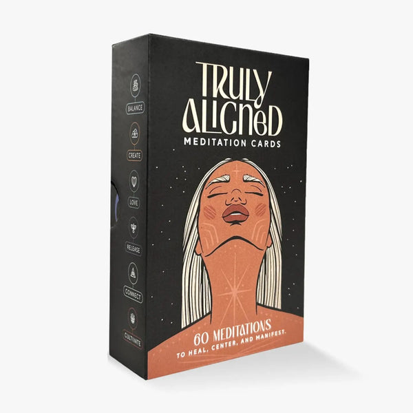 Truly Aligned Meditation Cards | 60 Meditations