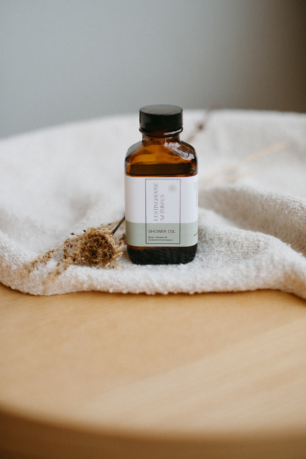 Shower Body Oil | Lemongrass & Eucalyptus