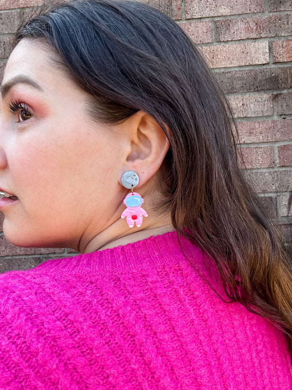 Astronaut Earrings