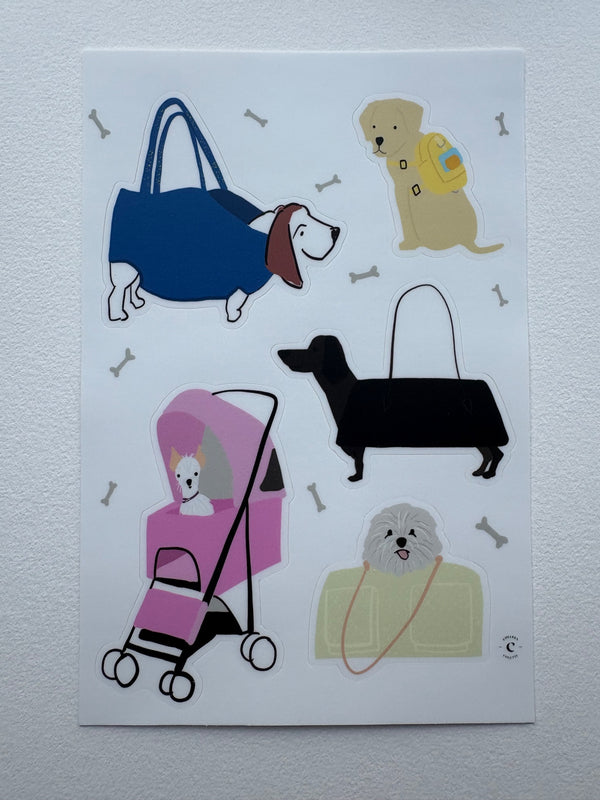 Carried Away Sticker Sheet