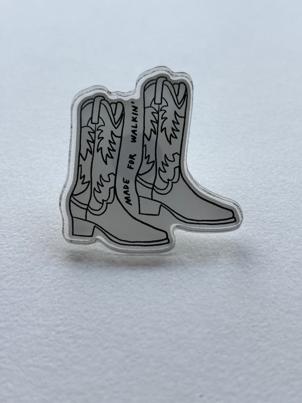 Made for Walkin' Pin