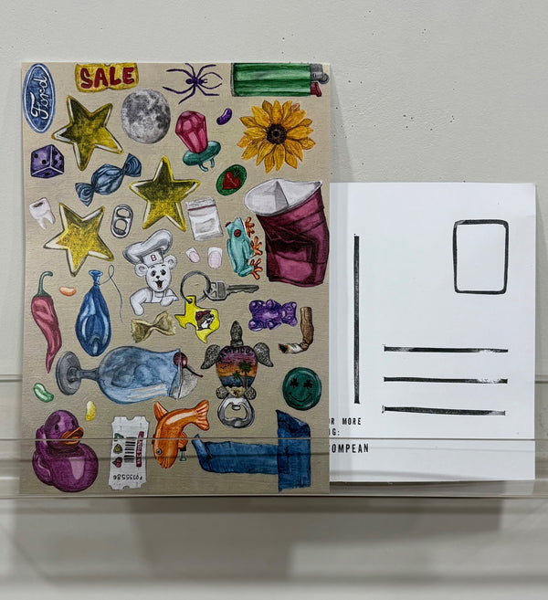 Texas Roadtrip Postcard