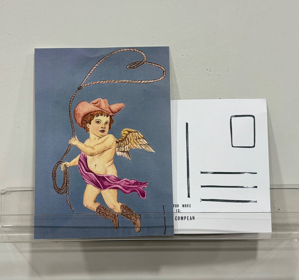 Cowboy Cupid Postcard