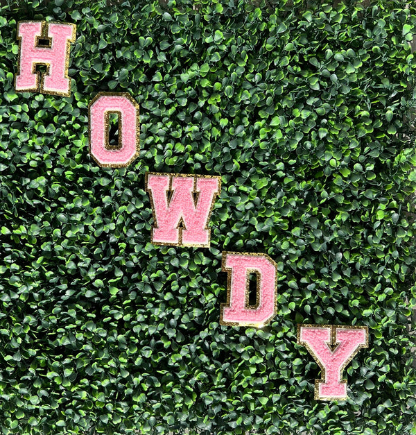 Self-Adhesive Word Patches