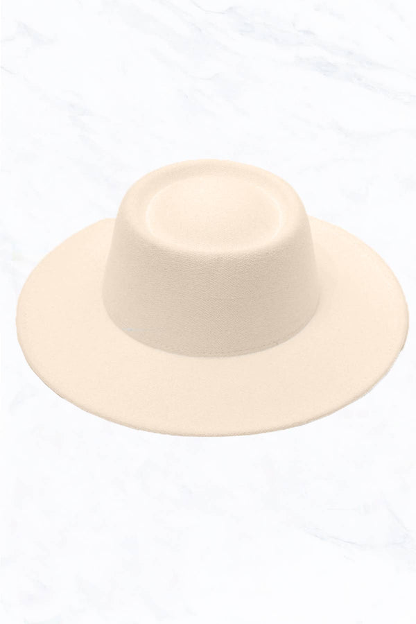 Concave Top Jazz Fedora Hat