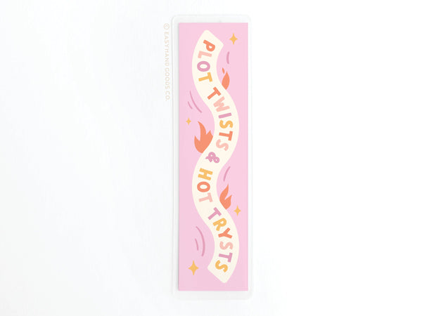 Plot Twists & Hot Trysts Laminated Bookmark