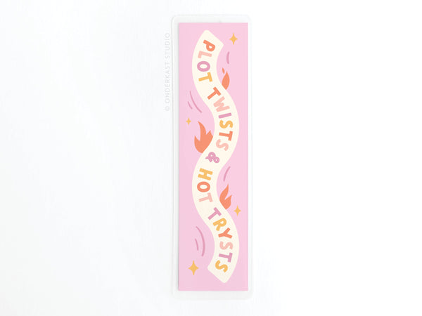 Plot Twists & Hot Trysts Laminated Bookmark – DS