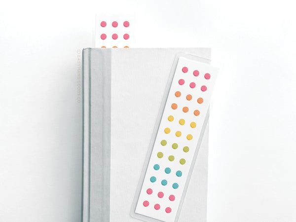 Button Candy Laminated Bookmark - DS