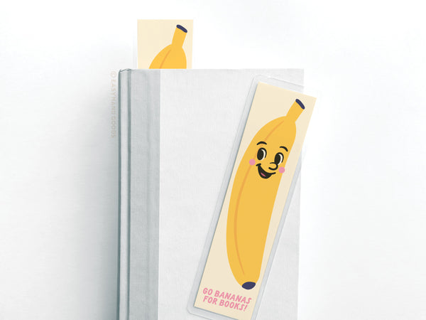 Go Bananas Laminated Bookmark