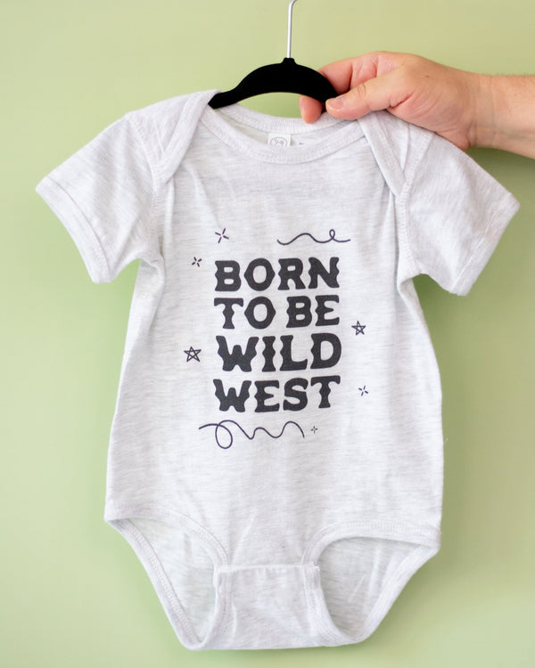 Born to Be Wild West Baby Onesie