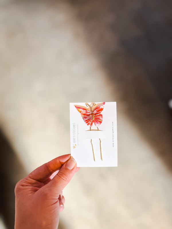 Origami Butterfly Hair Pin