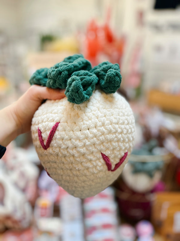 Crochet Strawberry Plushie