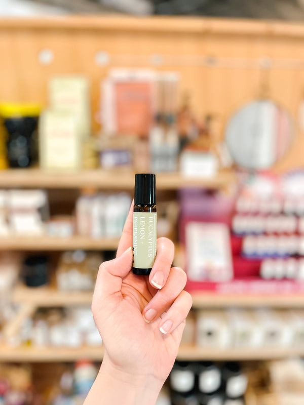 Refresh Rollerball | Lemon, Eucalyptus, Peppermint Aromatherapy Roller