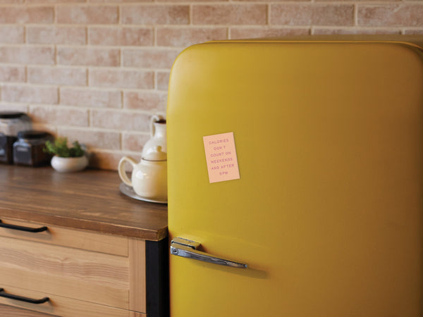 Calories Don’t Count Refrigerator Magnet