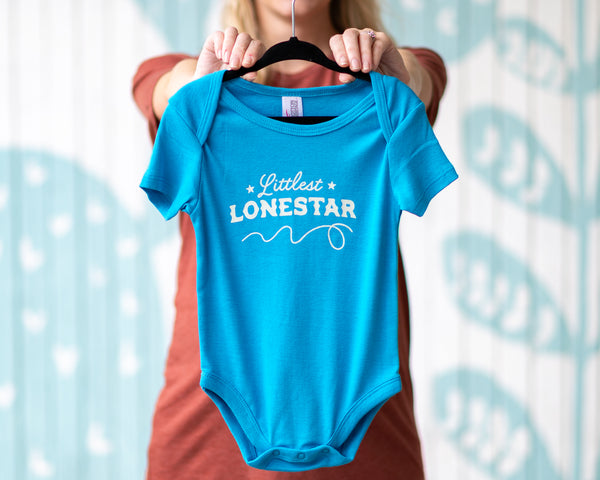 Littlest Lonestar Baby Onesie