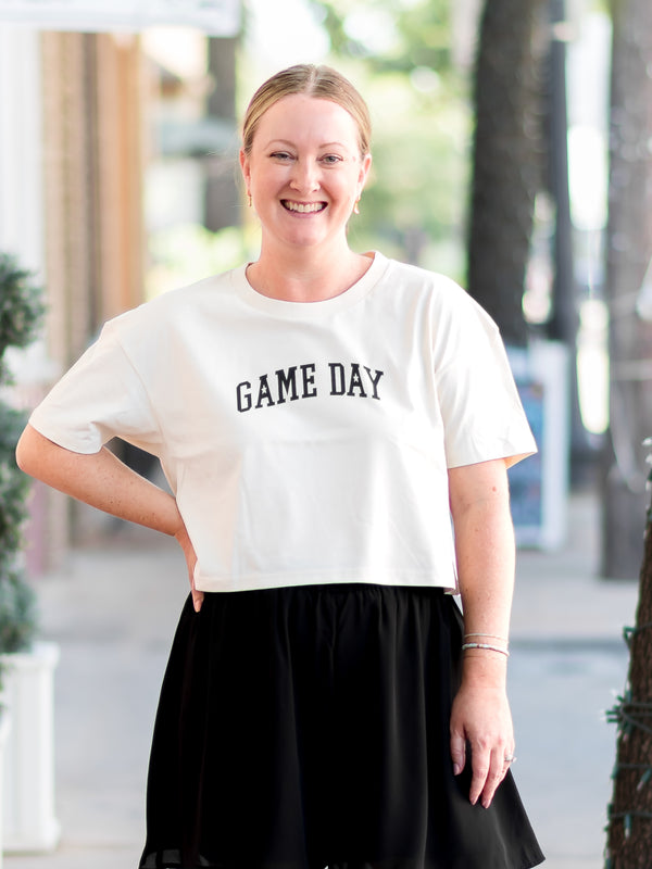 Game Day Crop Tee