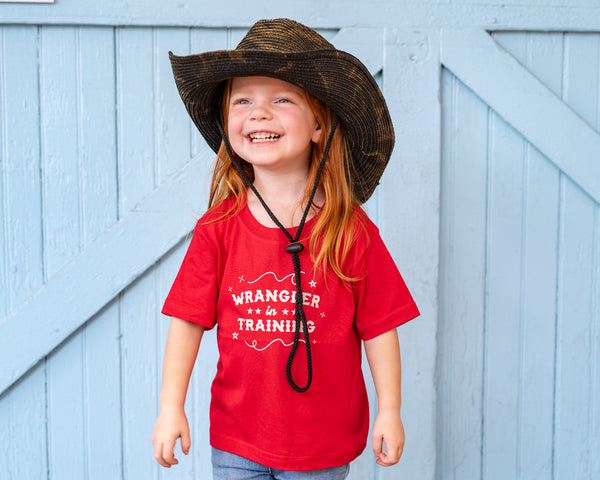 Wrangler in Training Baby Tee