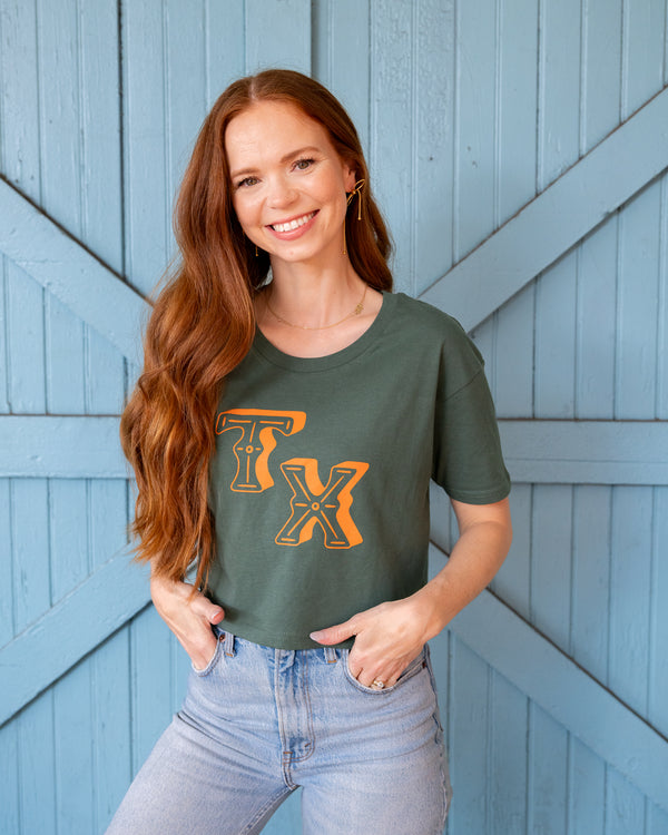 TX Texas Crop Tee