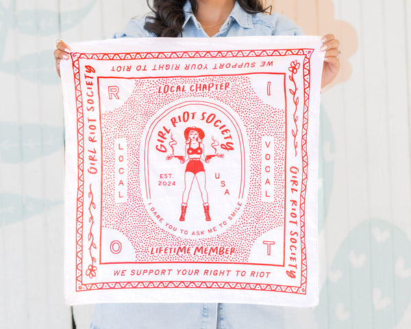 Girl Riot Society Bandana