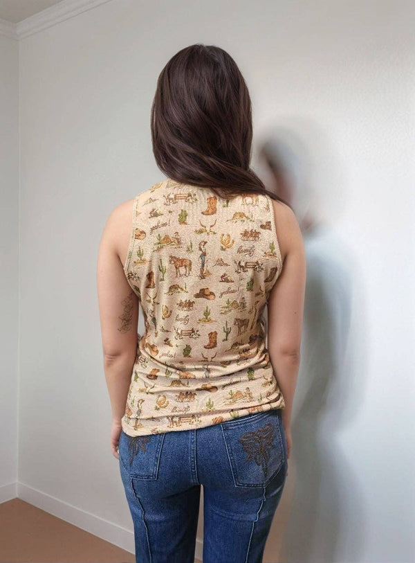 Desert Darlin' Sleeveless Top