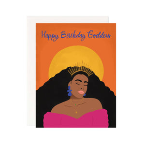 Happy Birthday Goddess Card - 1