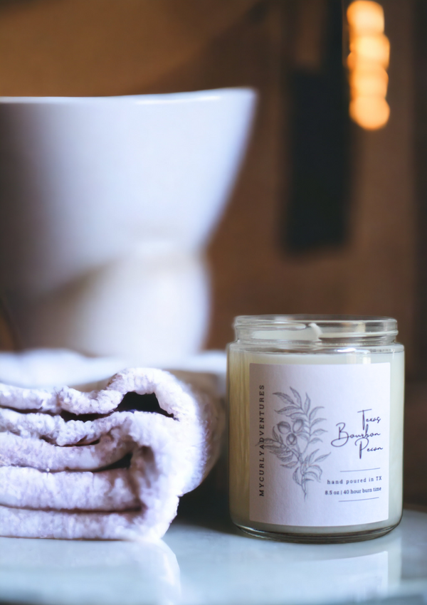 Organic Soy Candle | Texas Bourbon Pecan - 5