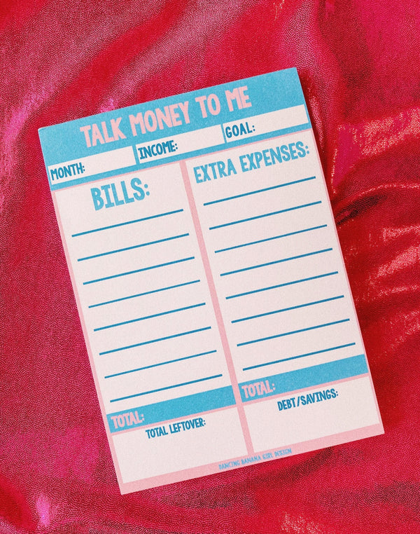 Talk Money Notepad - 1