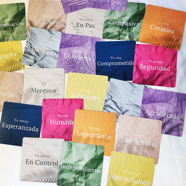 The Love Within Us Spanish Affirmation Deck - 4
