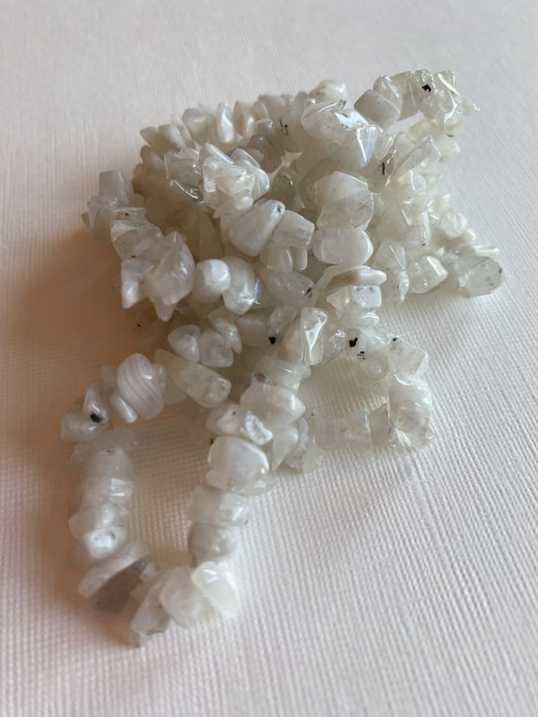 Rainbow Moonstone Layering Necklace - 4