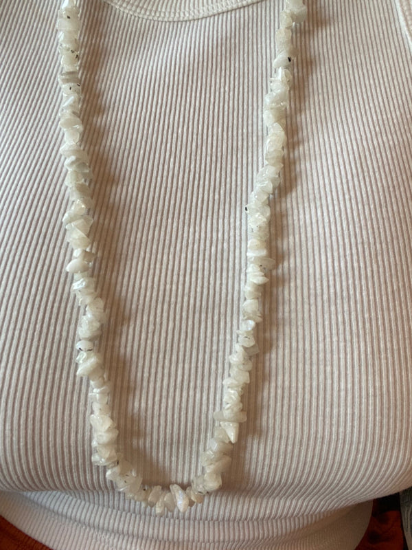 Rainbow Moonstone Layering Necklace - 5