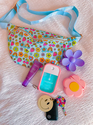 Groovy Blue Belt Bag - 1